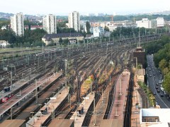 Gleisanlagen des Stuttgarter Hauptbahnhofs