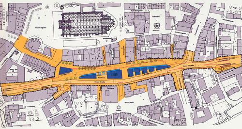 Plan für die Neue Strasse